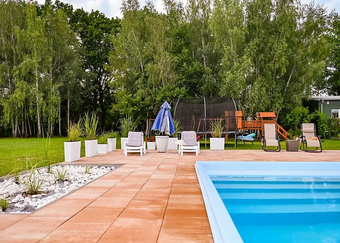 Nowy Z Podgrzewanym Basenem Na Wylacznosc Дом отдыха