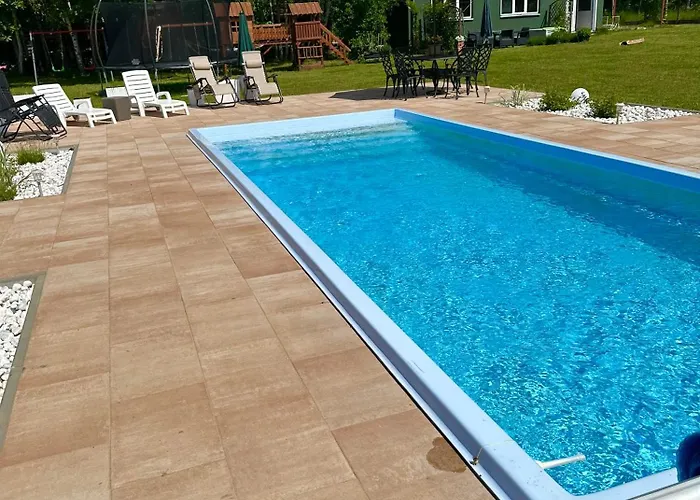 Nowy Z Podgrzewanym Basenem Na Wylacznosc Дом отдыха