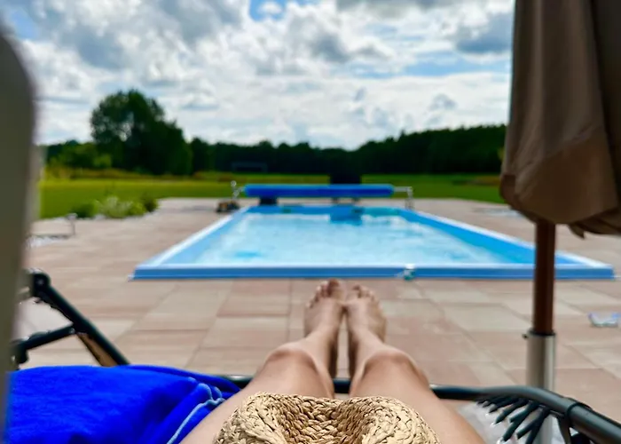 Nowy Z Podgrzewanym Basenem Na Wylacznosc Дом отдыха